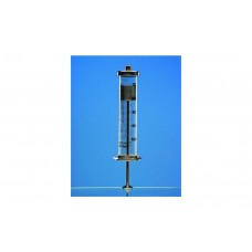 Syringe 2ml glass luer lock,steel piston,autoclavable,Fortuna
